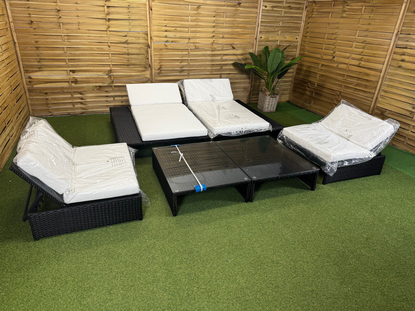 Conjunto de salón de jardín Estoria L 238