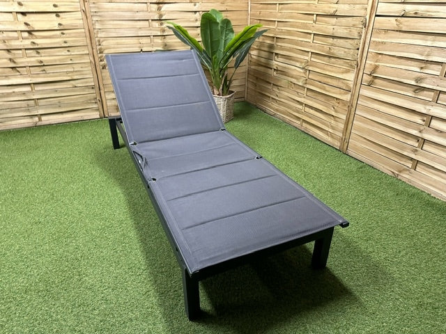 Tumbona de jardín de aluminio A140
