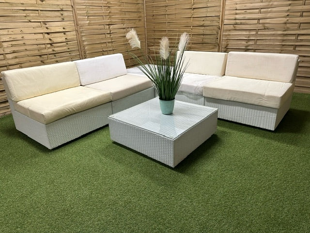 Conjunto de comedor Larentia Z45 para jardín