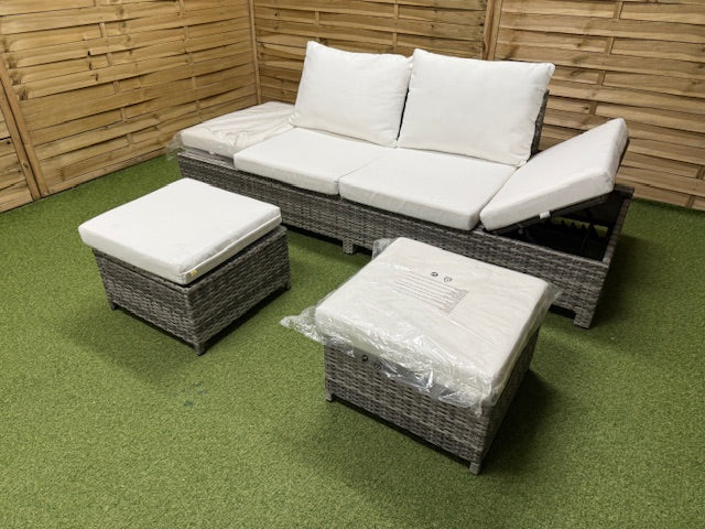 Lugano Loungeset Garten 163