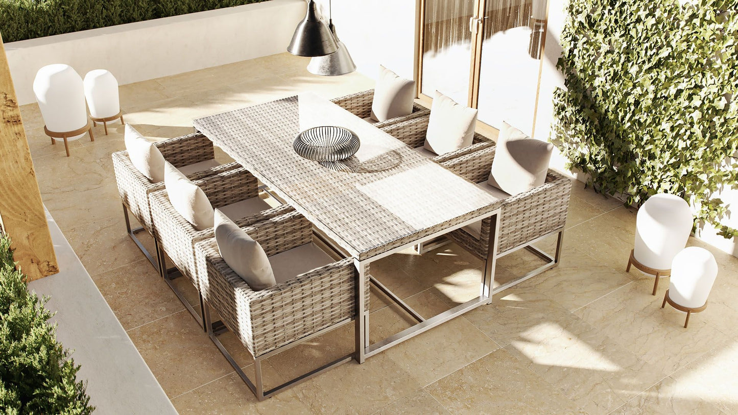 Juego de mesa de jardín Riva L Z33