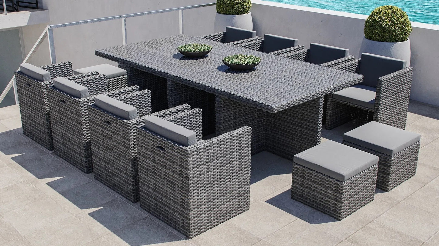 Brooklyn XL Garten-Esstischgruppe z131