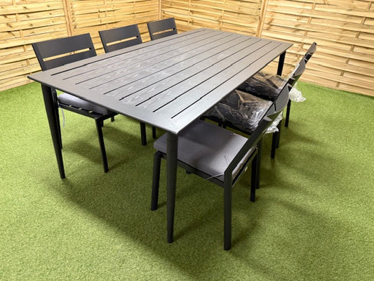 Aluset Gartentisch-Set 78