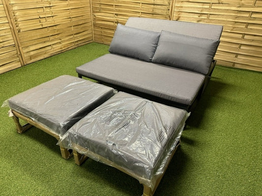 Set de jardín de aluminio Cassio A57