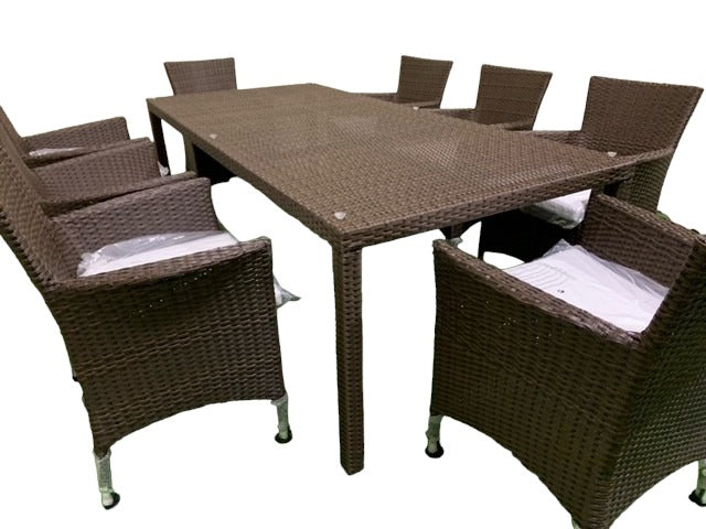 Ceres XL conjunto de mesa de jardín L120
