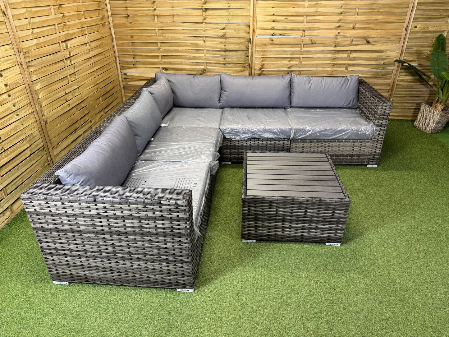 Conjunto de salón de jardín Alfa 248