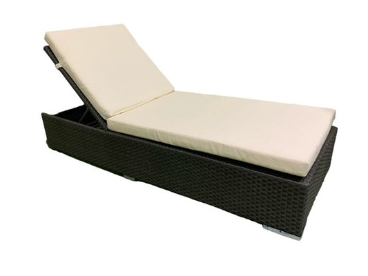 Culie Technorattan-Gartenliege L197