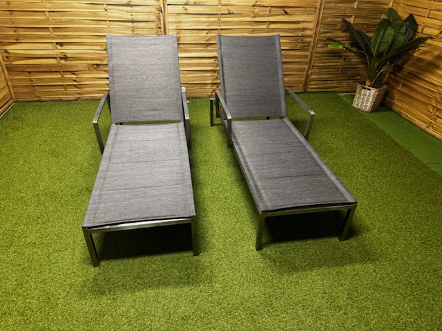 Malaga Gartenliegen-Set 46