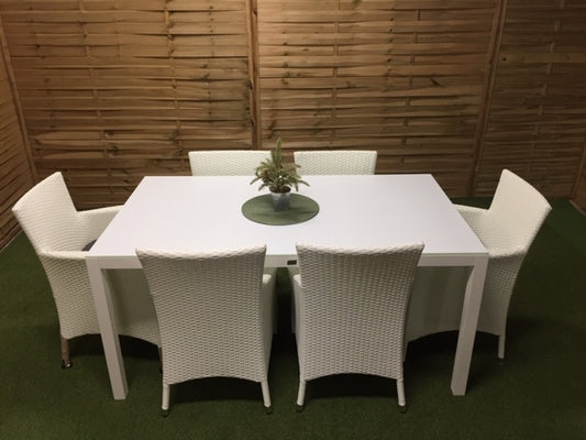 Alu-Gartentisch Set Z15