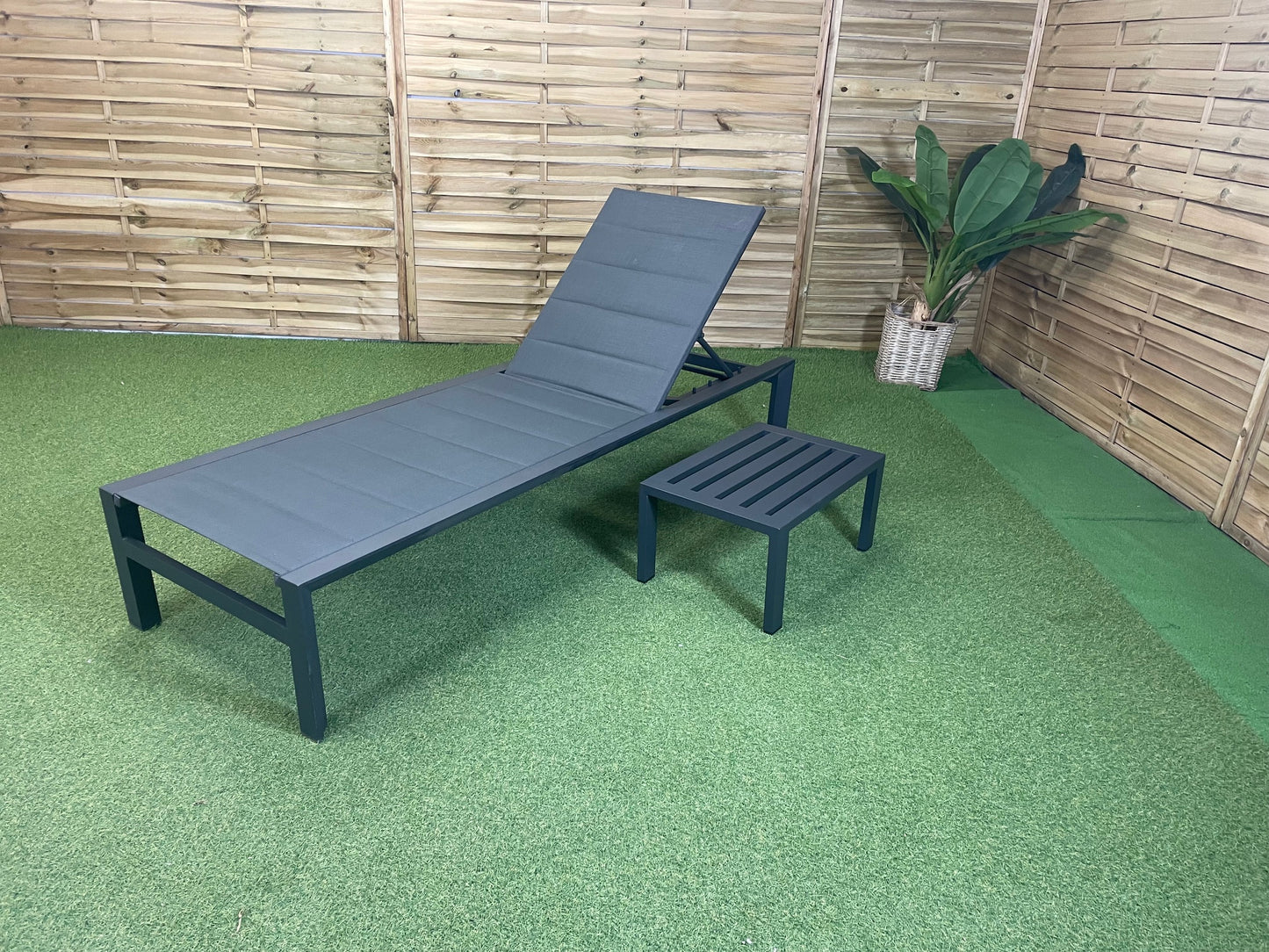 Tumbona de jardín de aluminio Amalfi 232