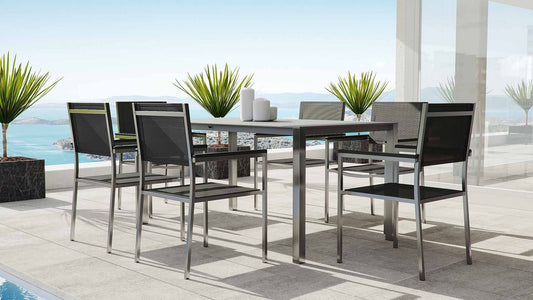 Mango Garten Esstischgarnitur L230