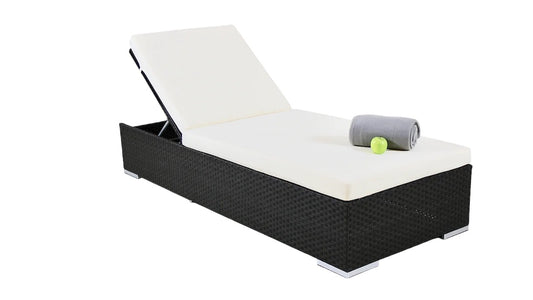 Culie Polyrattan Gartenliege L218