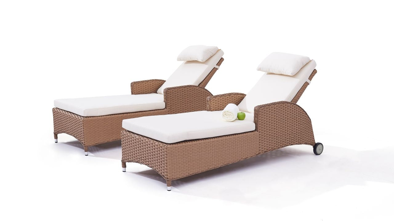 Set Liegen für die Terrasse Doona V519