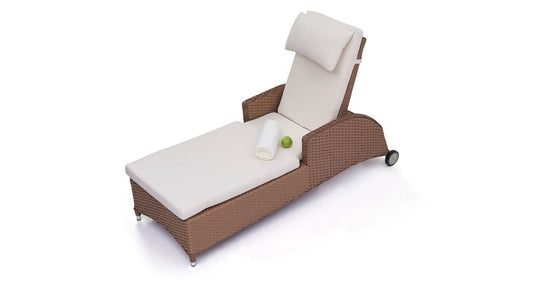Doona Gartenliege Polyrattan L160
