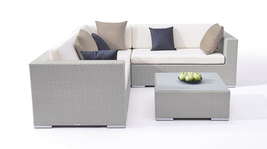 Conjunto de salón de jardín Cube L169