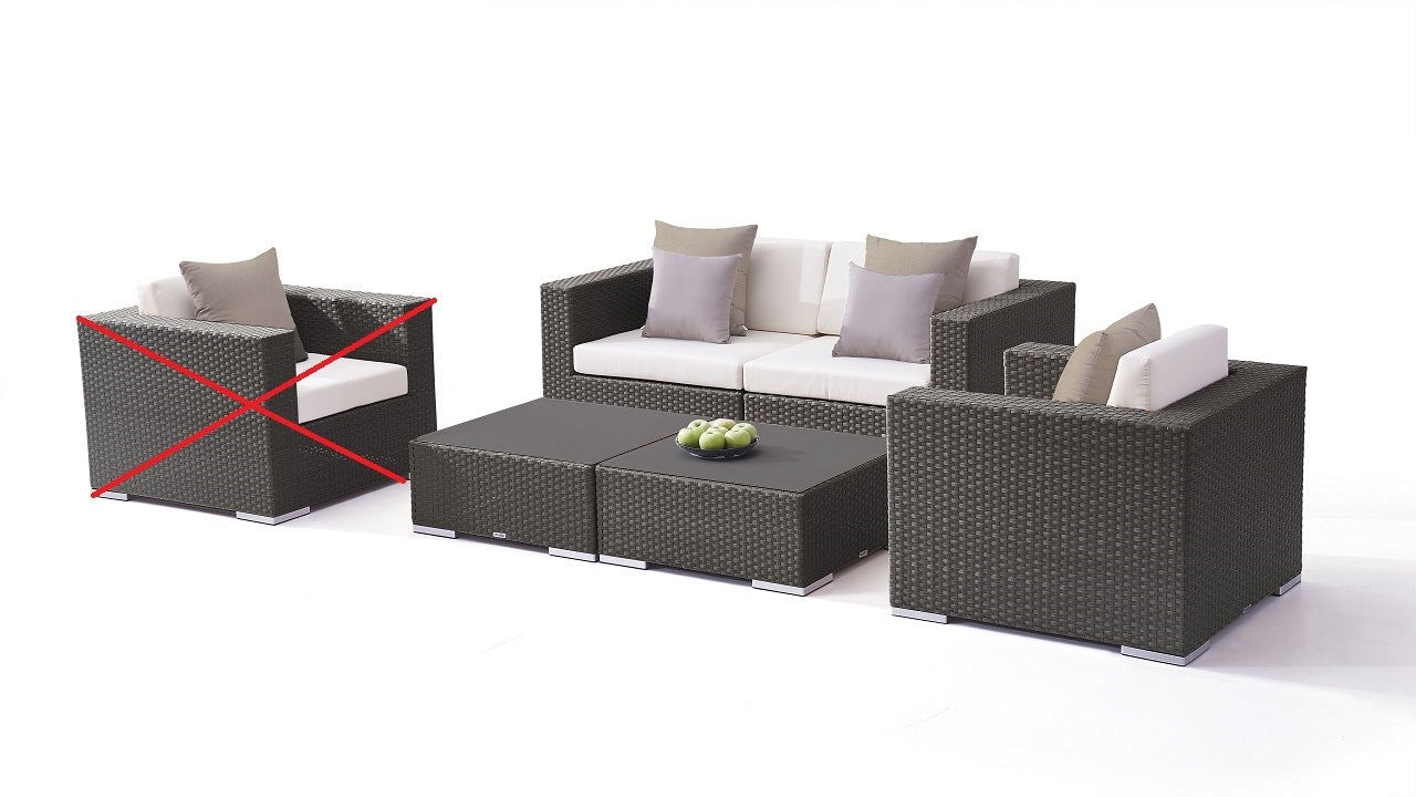 Cube Gartenloungeset L47